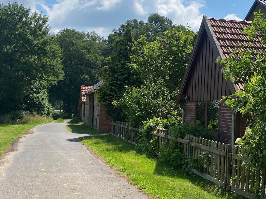 Wunderschoene Ferienwohnung Auf Dem Bauernhof Greven Exterior foto